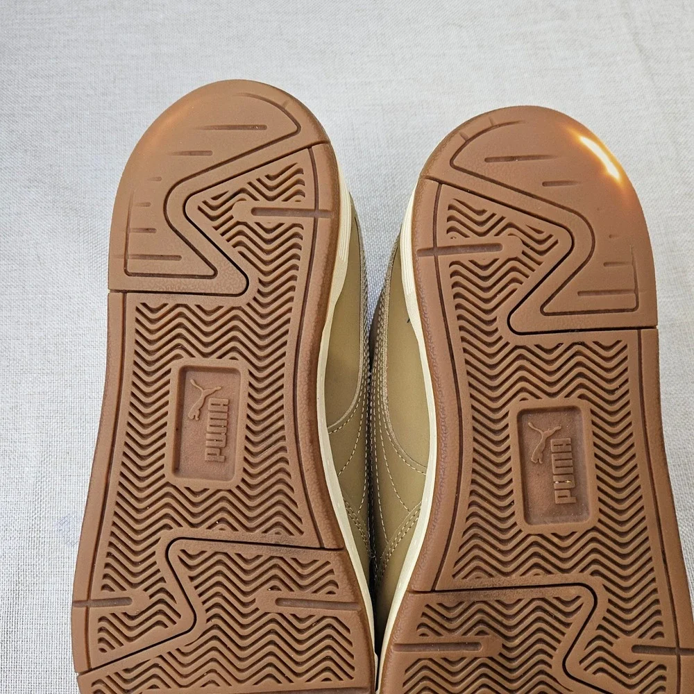 Puma Sneakers Mens‎ 9.5 Tan 403556-01 Low Top SoftFoam Athletic Casual Shoes